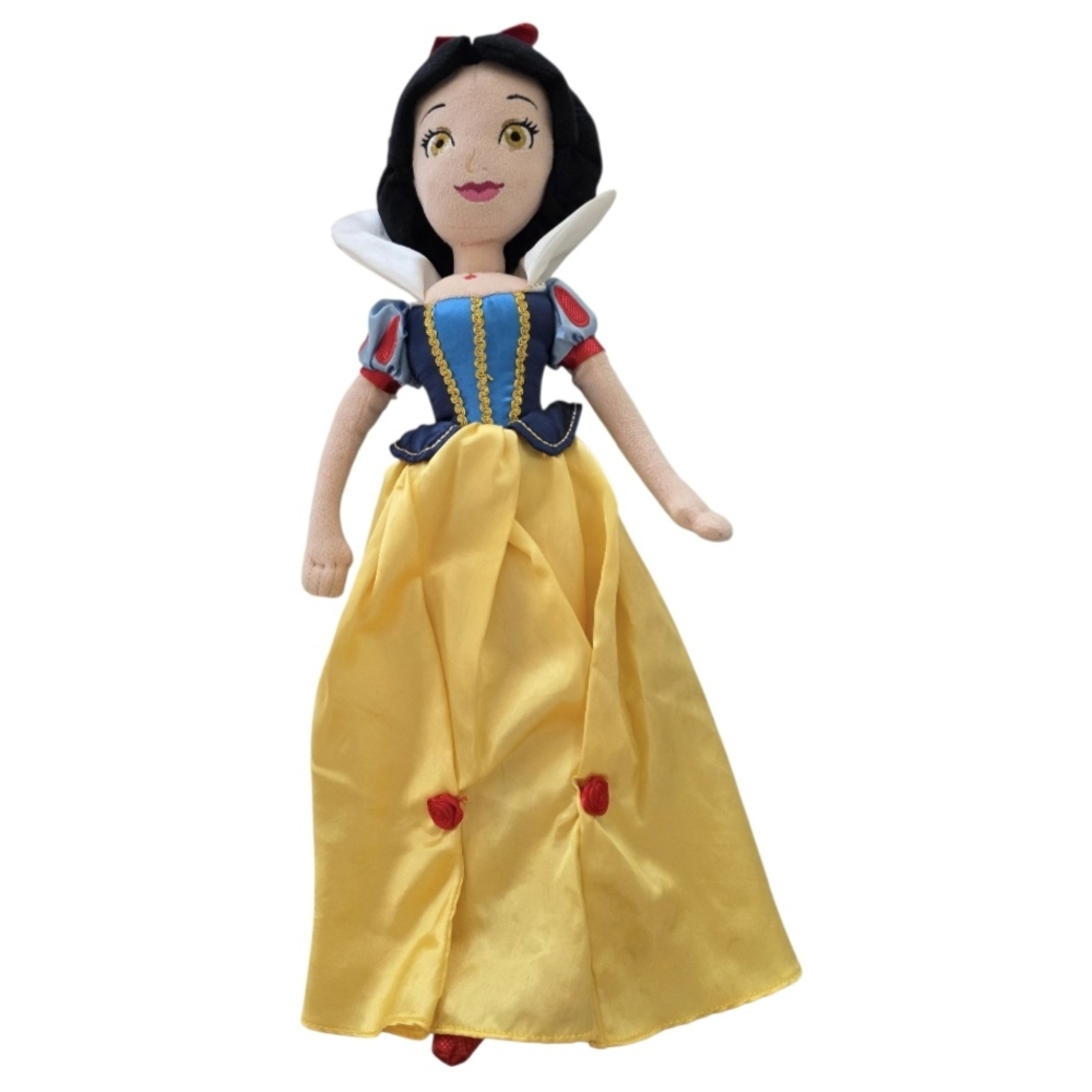 Disney Snow White Plush Doll in Blue and Yellow